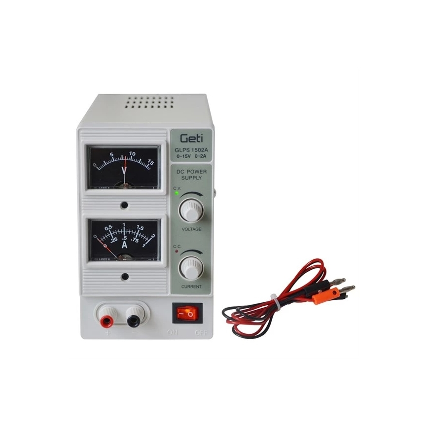 Laboratoriovirtalähde 1502A 0-15V/0-2A