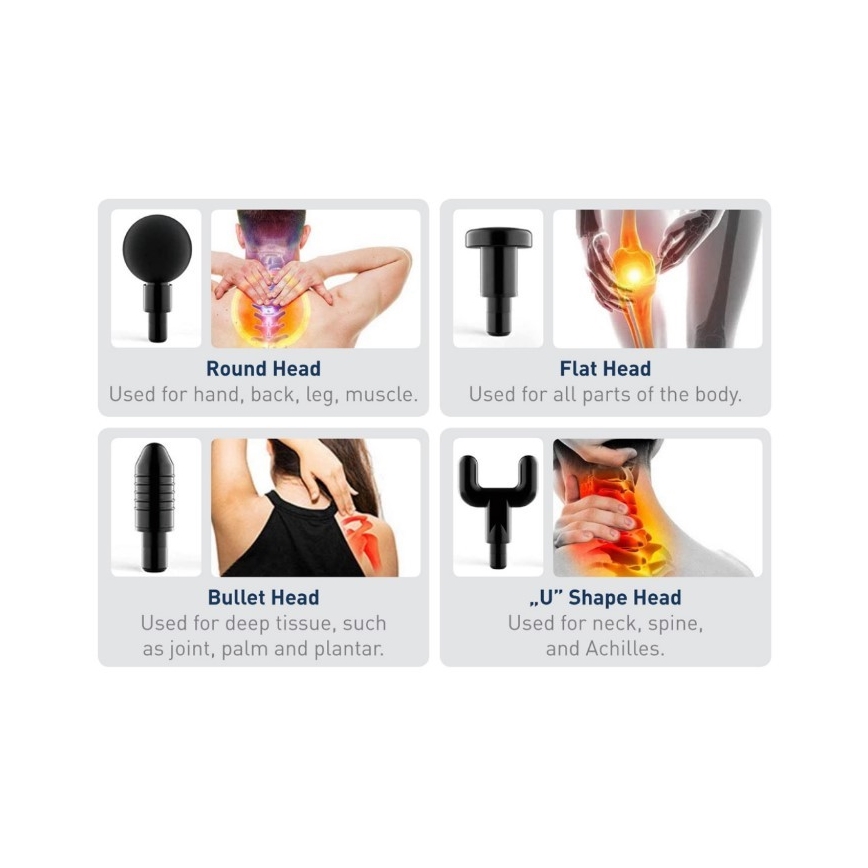 Ladattava hierontapistooli 20W/8,4V 1500 mAh