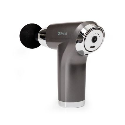 Ladattava hierontapistooli 4 vaihdettavalla päällä 25W/5V 1200 mAh