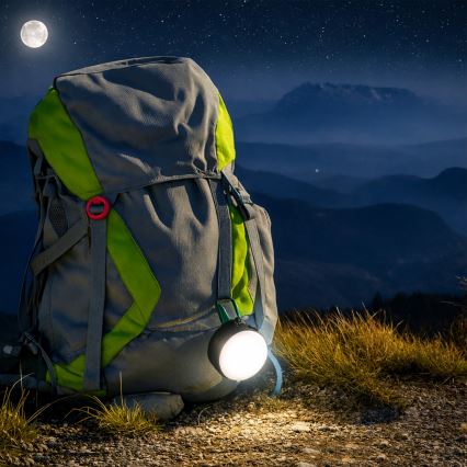Ladattava kannettava LED-lamppu LUMINA POCKET LED/5V 500 mAh musta