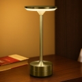 Ladattava kosketusohjattu LED-pöytävalaisin TAVOLO LED/2,5W/5V 2400 mAh 3000-6000K kultainen