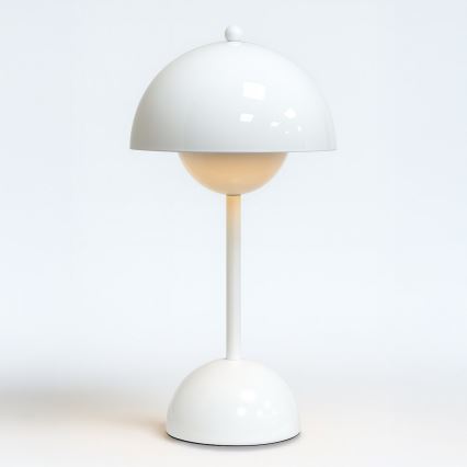 Ladattava kosketusohjattu pöytävalaisin COSTA LED/3W/5V 2400 mAh 3000-6000K valkoinen