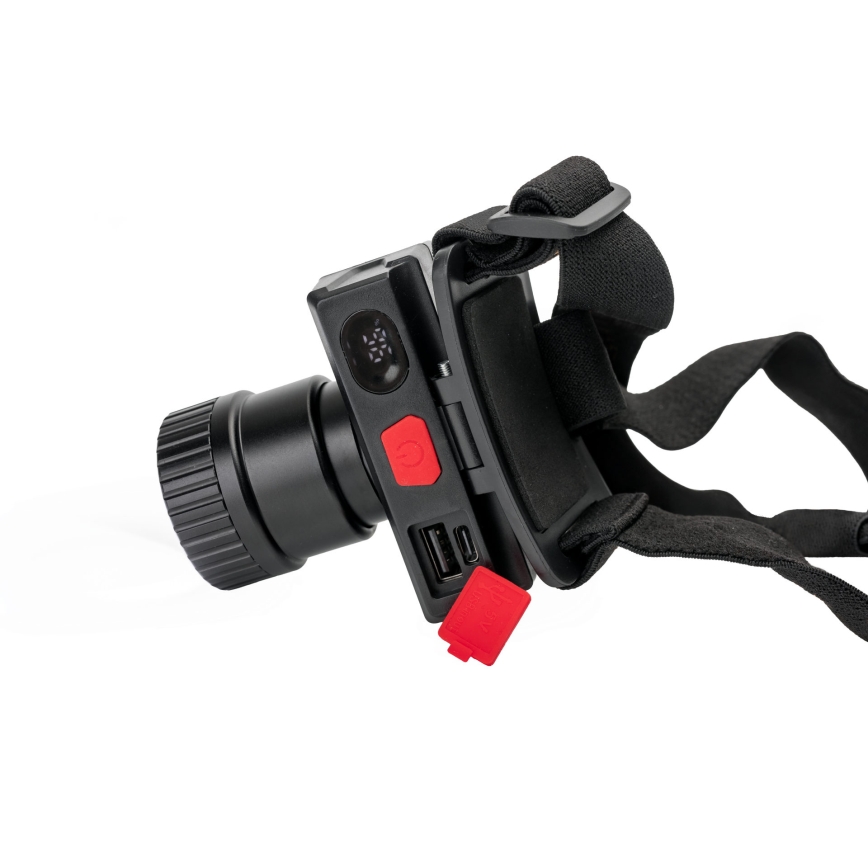 Ladattava LED-otsalamppu LED/1x21700 1000 lm 3000 mAh