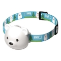Ladattava LED-otsalamppu LED/USB 500 mAh karhu