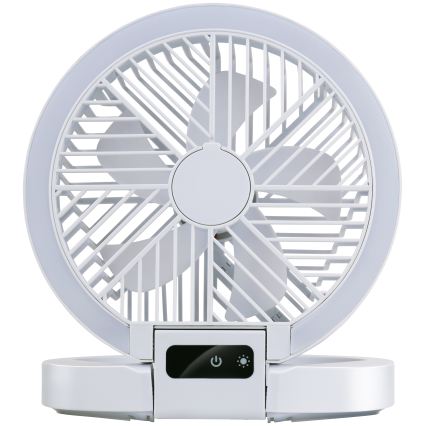 Ladattava LED-pöytätuuletin 3,7V 1200 mAh