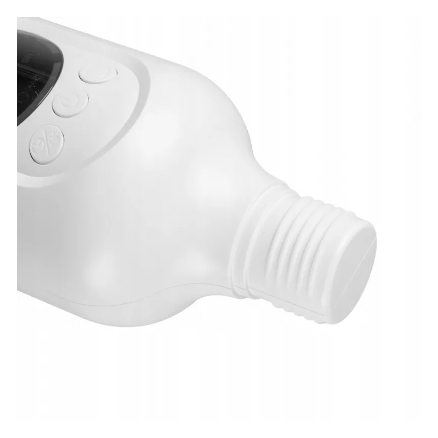 Ladattava LED-jalustatuuletin LED-valaistuksella LED/4,8W/5V USB 7200 mAh valkoinen + kaukosäädin