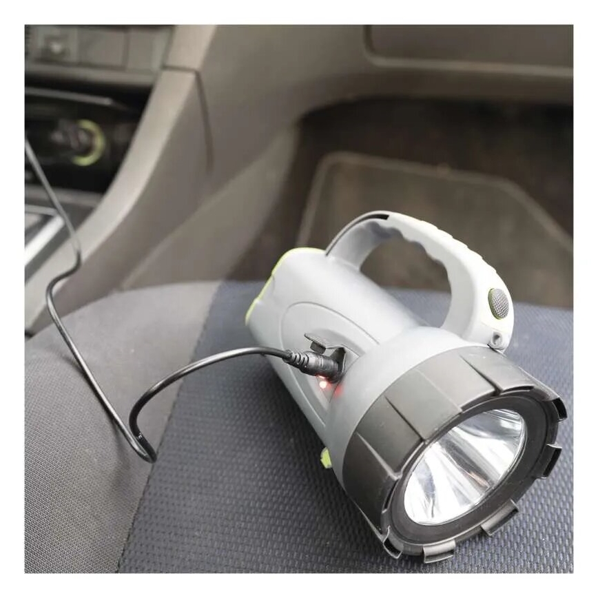 Ladattava LED-taskulamppu LED/3,7V 300 lm 2400mAh