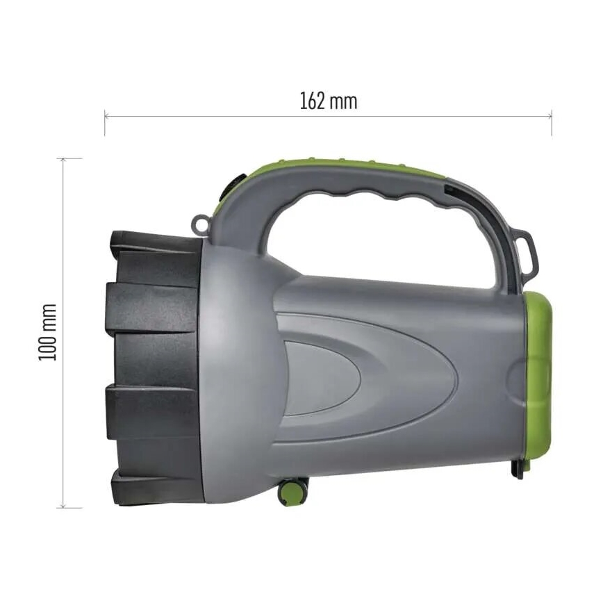Ladattava LED-taskulamppu LED/3,7V 300 lm 2400mAh