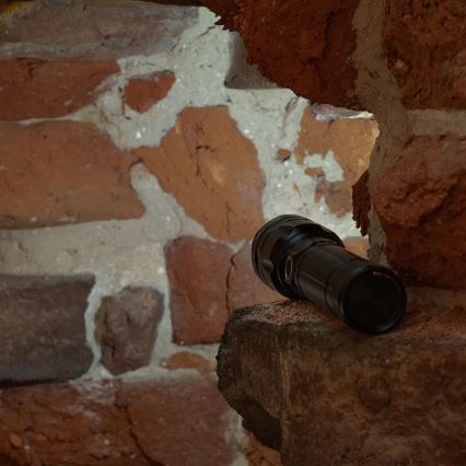 LED Himmennettävä ladattava taskulamppu virtapankilla toiminto LED/30W/5V IPX5 1060 kiiltävä 5000 mAh