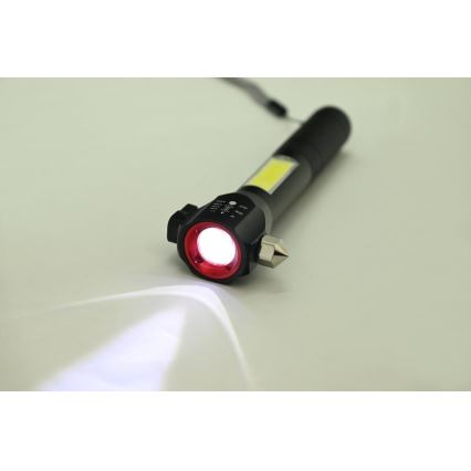 Ladattava LED-taskulamppu LED/3W/5V 200 lm 1200 mAh