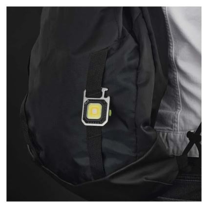 Ladattava LED-taskulamppu LED/USB/3,7V IP44 750 lm 400 mAh