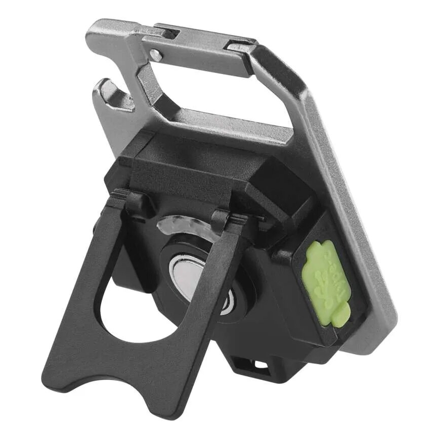 Ladattava LED-taskulamppu LED/USB/3,7V IP44 750 lm 400 mAh