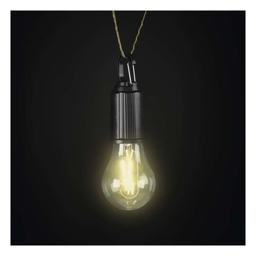 Ladattava LED-taskulamppu LED/USB IP44 90 lm 400 mAh