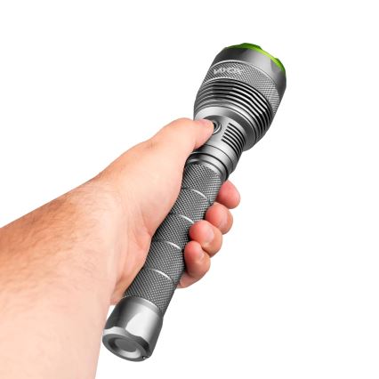 LED Himmennettävä ladattava taskulamppu virtapankilla toiminto LED/5V IPX7 10000 kiiltävä 2600 mAh