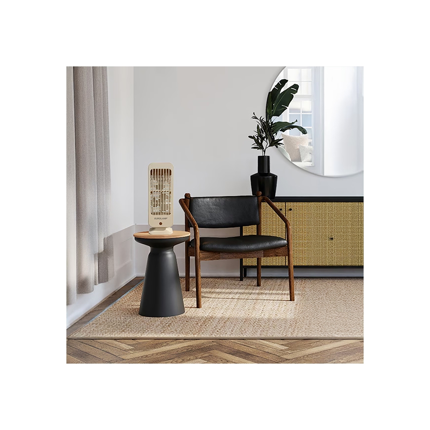 Ladattava pöytätuuletin 5W/5V 1200 mAh beige