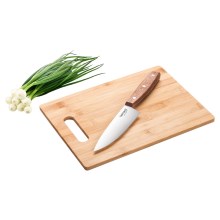 Lamart - Keittiön leikkuulauta 30x22 cm + veitsi