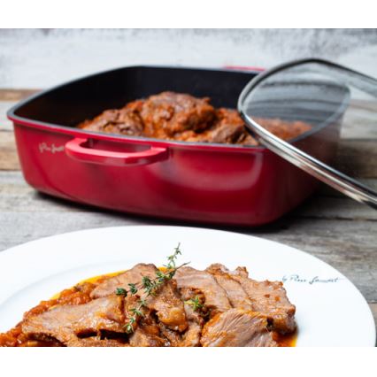 Lamart - Keittoastiasetti 8 kpl punainen