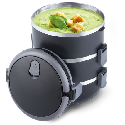 Lamart - Thermo ruokasäiliö 1,8 l musta