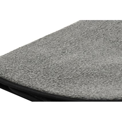 Lämmitettävä takapenkin päällinen termostaatilla 12V harmaa