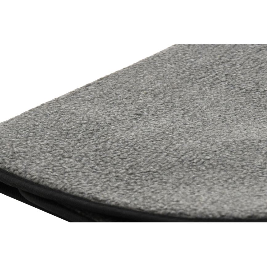 Lämmitettävä takapenkin päällinen termostaatilla 12V harmaa