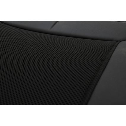 Lämmitetty istuinpäällinen ilmanvaihdolla 18W/12V musta