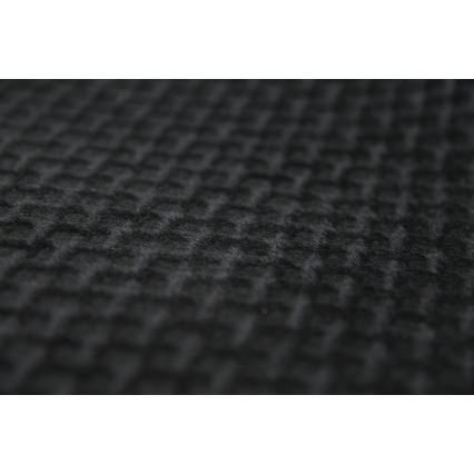 Lämmitetty istuinpäällinen termostaatilla 12V musta