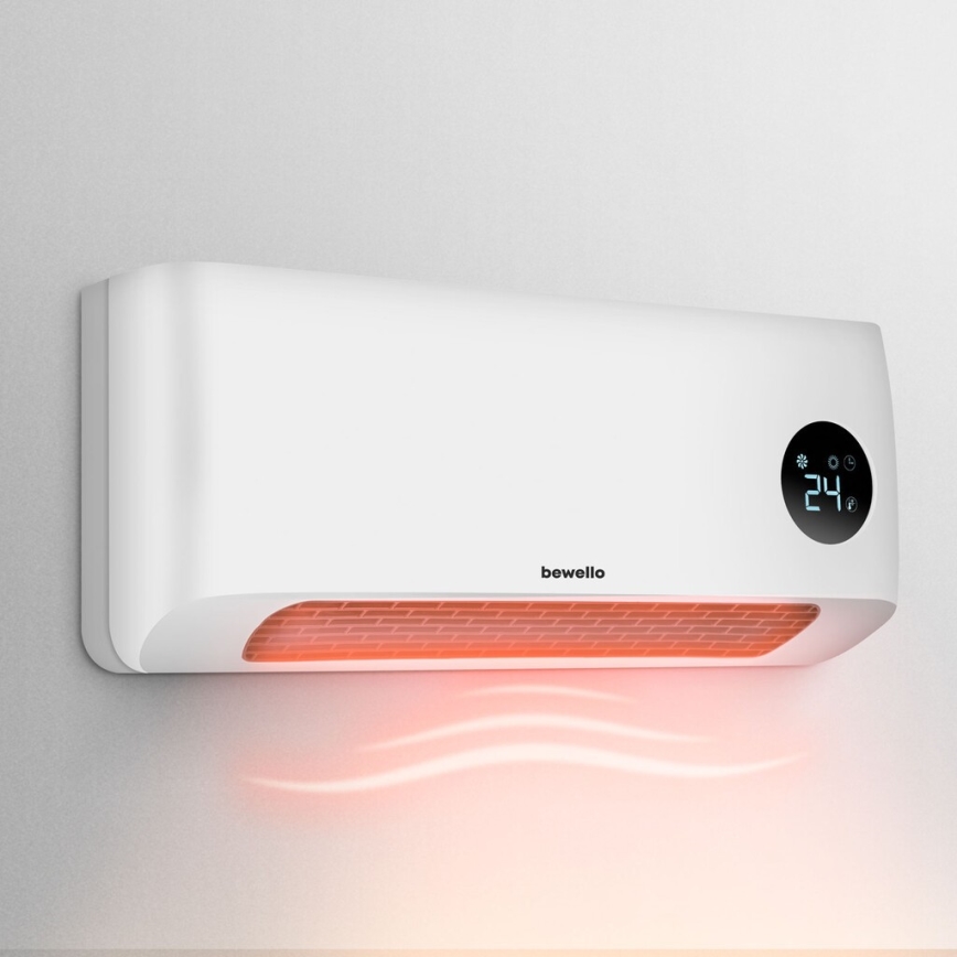 Lämmityselementti 1000W/2000W/230V + kaukosäädin