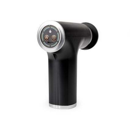 Ladattava hierontapistooli 9 vaihdettavalla päällä 25W/5V 1200 mAh