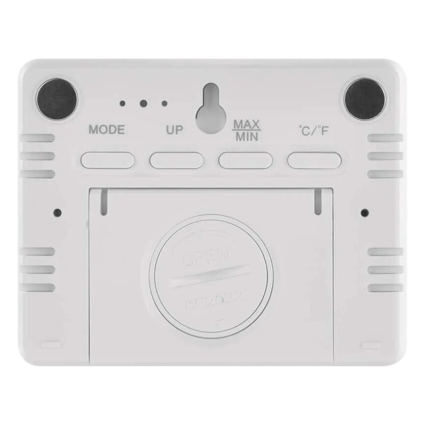 Langaton lämpömittari kosteusmittarilla 1xCR2032 valkoinen