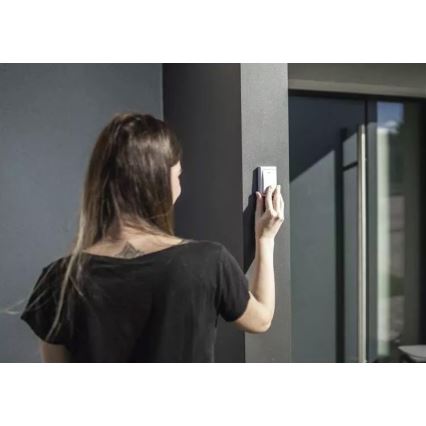 Langaton ovikello 230V IP44 valkoinen