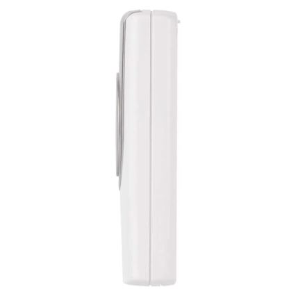 Langaton ovikello 3xAA/1xCR2032 IP44 valkoinen/hopea