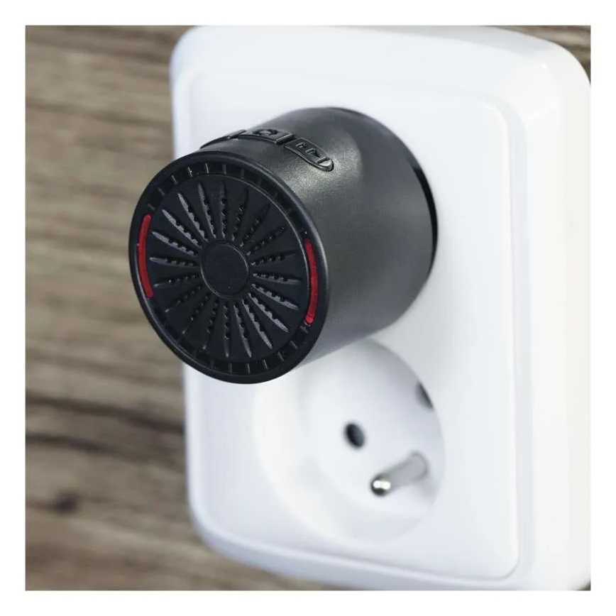 Langaton ovikello pistorasiaan 230V + 1xCR2032 musta