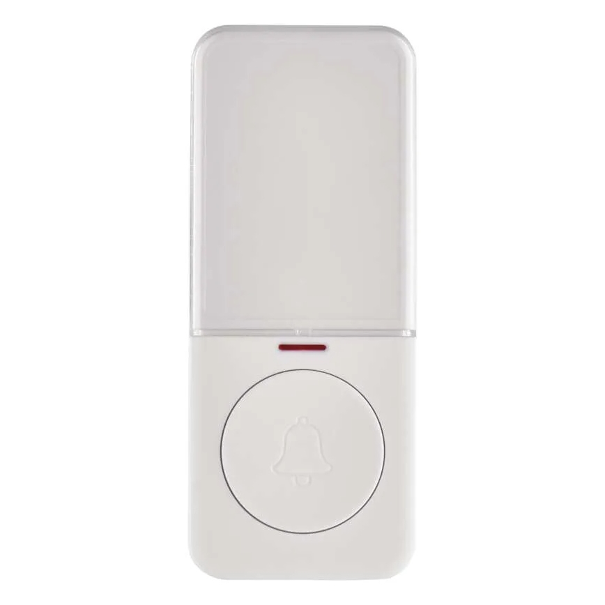 Langaton ovikellon painike 1xCR2032 valkoinen