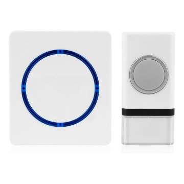 Langaton paristokäyttöinen ovikello 1L45 4,5V 1xLR23A + 3xAAA IP44