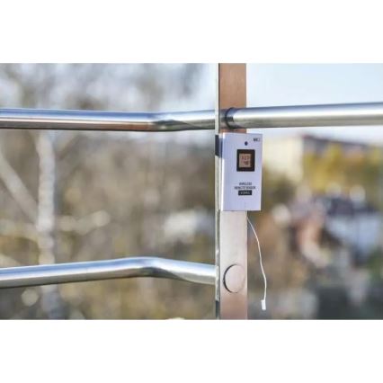 Langaton sääasema herätyskellon kanssa 5V/3xAAA + 2xAAA musta