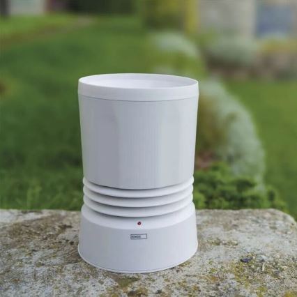 Langaton sääasema värillisellä LCD-näytöllä ja sademittari 3xAAA musta