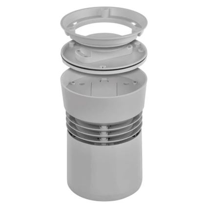 Langaton sääasema värillisellä LCD-näytöllä ja sademittari 3xAAA musta