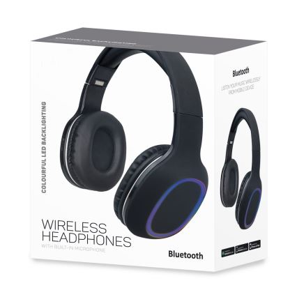 LED Langattomat Bluetooth-kuulokkeet 400 mAh