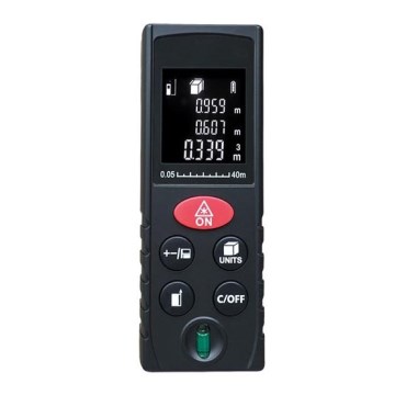 Laseretäisyysmittari 2x1,5V/AAA