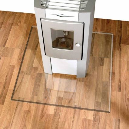 Lasi takan alle 1000x1000x8 mm neliö