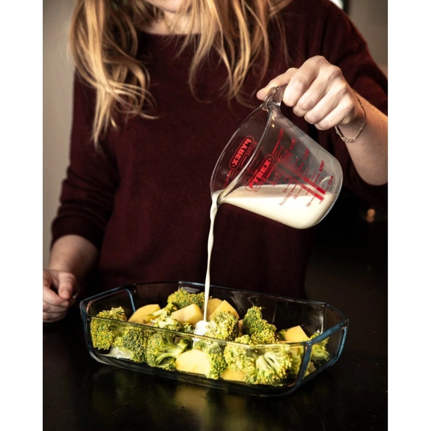 Lasinen mittakannu PYREX 1 l