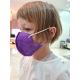Lasten hengityssuojain FFP2 NR Kids violetti 20kpl