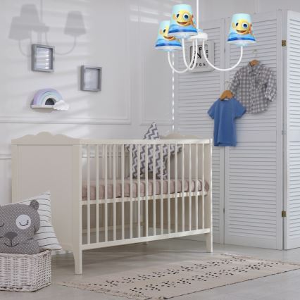 Lasten kattokruunu  FISH 3xE14/40W/230V