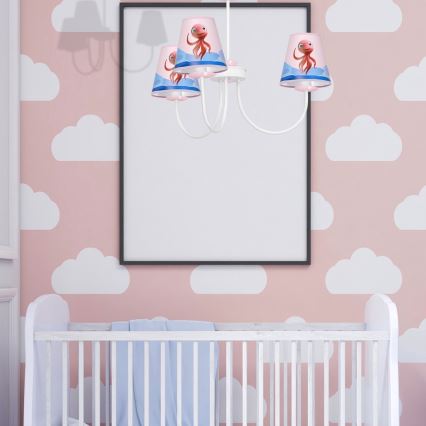 Lasten kattokruunu OCTOPUS 3xE14/40W/230V