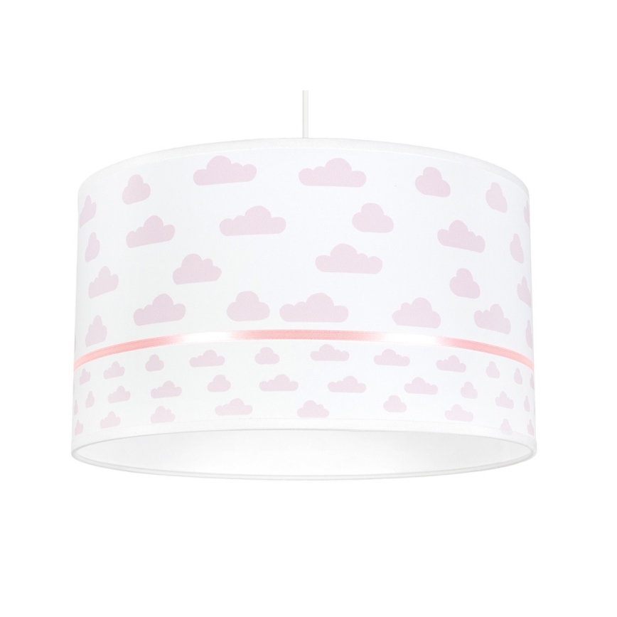 Lasten kattokruunu PIKKI 1xE27/60W/230V pinkki