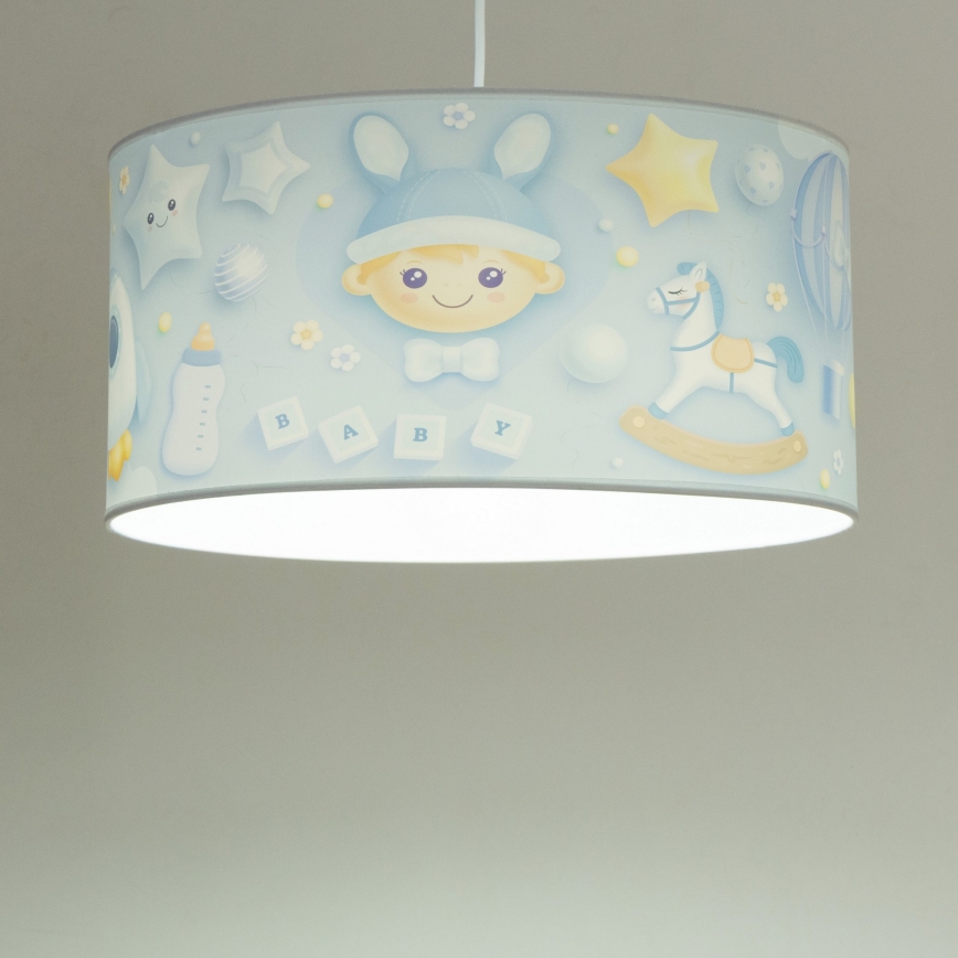 Lasten kattolamppu KIDS ROOM 1xE27/60W/230V, halkaisija 40 cm, astronautti