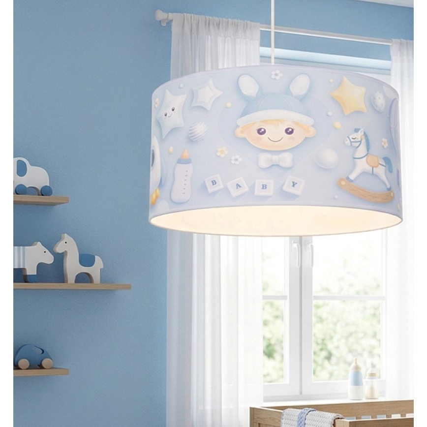 Lasten kattolamppu KIDS ROOM 1xE27/60W/230V, halkaisija 40 cm, astronautti