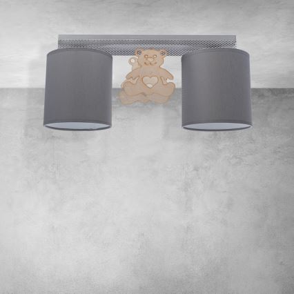 Lasten kattovalaisin BEAR 2xE27/60W/230V