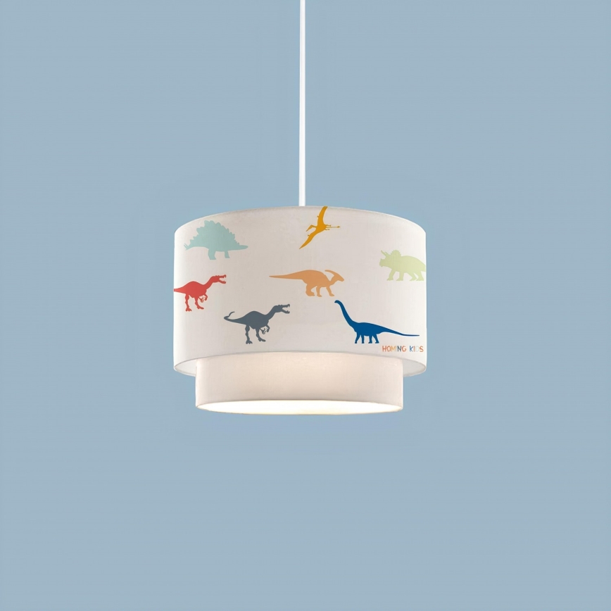 Lasten kattovalaisin CANDY 1xE27/40W/230V valkoinen/monivärinen