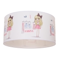 Lasten kattovalaisin GIRLS VIBES 1xE27/60W/230V halkaisija 40 cm Rakastan muotia
